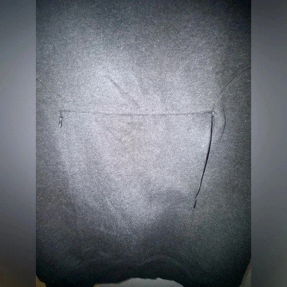 Gym-shark Women's‎ Mock Neck Tunic Sweatshirt Gray Pocket so soft athletic small - Picture 3 of 6